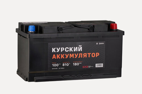 Изображение товара Автомобильный аккумулятор курский 6СТ-100 VLR (арт. 600120330)