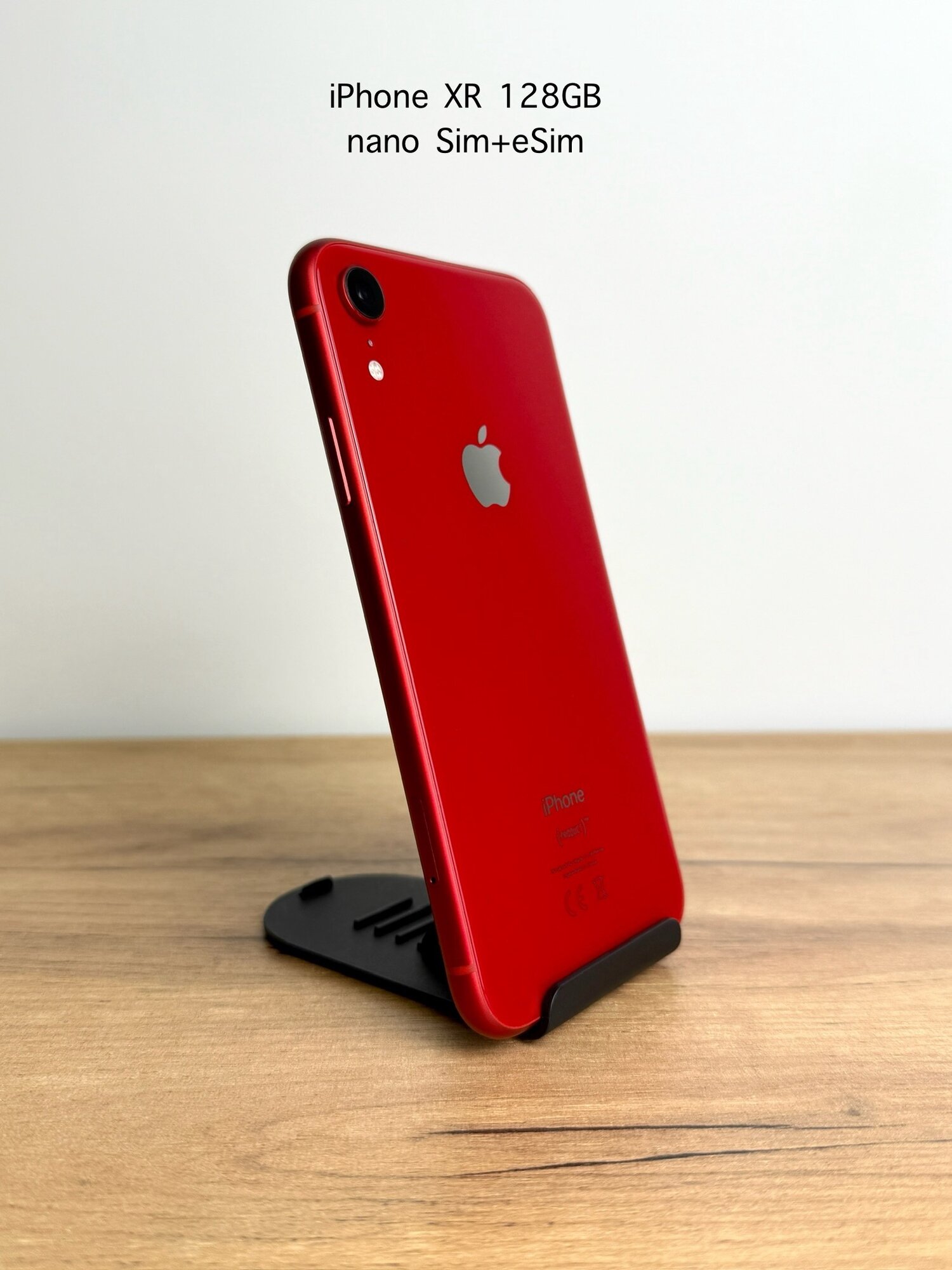Смартфон Apple iPhone Xr 128 ГБ, nano SIM+eSIM, (PRODUCT)RED