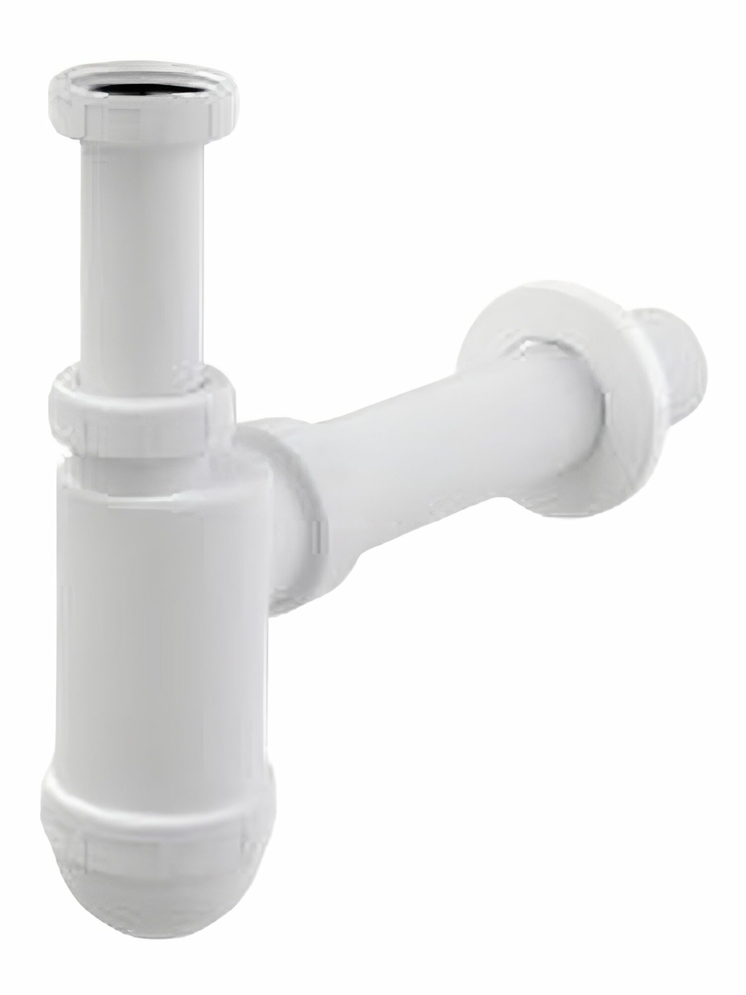 Сифон для умывальника 40 с накидной гайкой 5/4111/Гидропласт