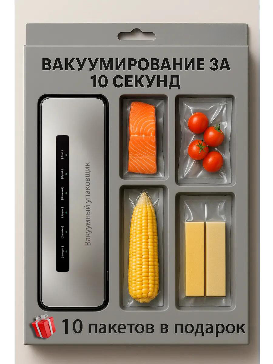 Вакууматор для продуктов с запайкой