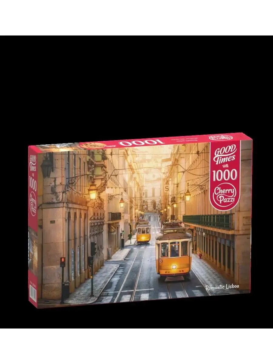 Cherry Pazzi Пазл 1000 элементов Лиссабонские трамваи — фото 1