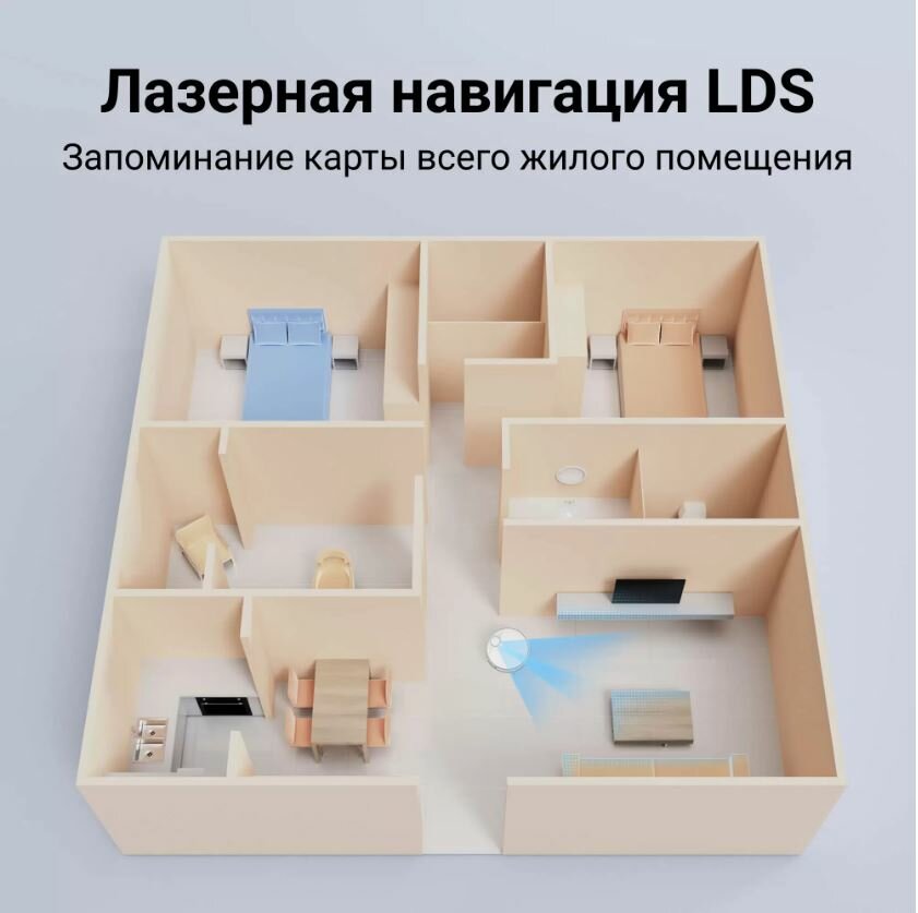 Робот-пылесос XIAOMI Mi Robot Vacuum-Mop 2 Pro Black EU BHR5204EU — фото 1