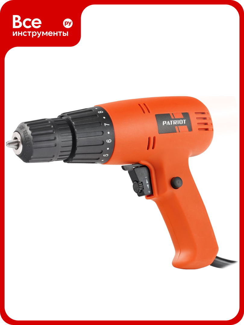 Сетевая дрель-шуруповерт Patriot FS 250 120301465