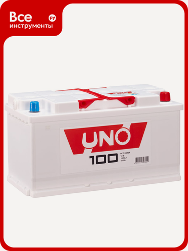 Изображение товара Аккумулятор UNO с обратной полярностью, кальциевая технология, стандартные клеммы, для легковых и грузовых автомобилей