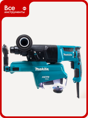 Изображение товара Перфоратор Makita HR2652, ограничитель глубины сверления, патрон SDS-Plus профессиональный, три режима