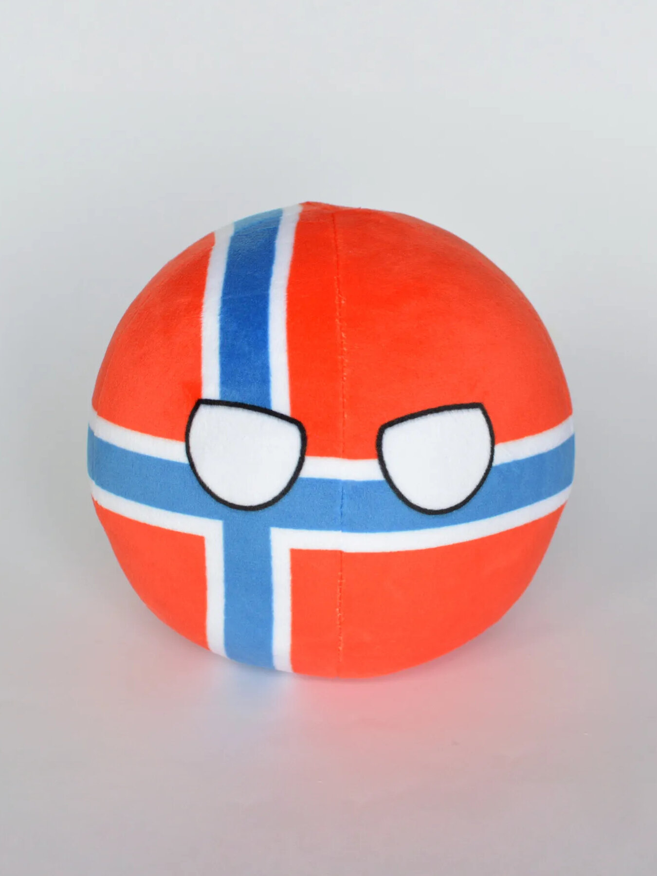 Мягкая игрушка кантрибол Ларс (флаг Норвегии) / плюшевый countryball / купить в магазине Countryballs Shop