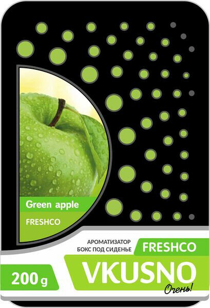 Ароматизатор под сиденье Azard Freshco VKUSNO Яблоко