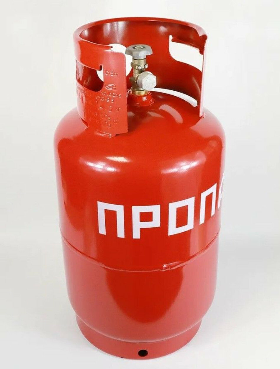 Баллон NOVOGAS ВБ-2 27л стальной сварной с вентилем для пропана