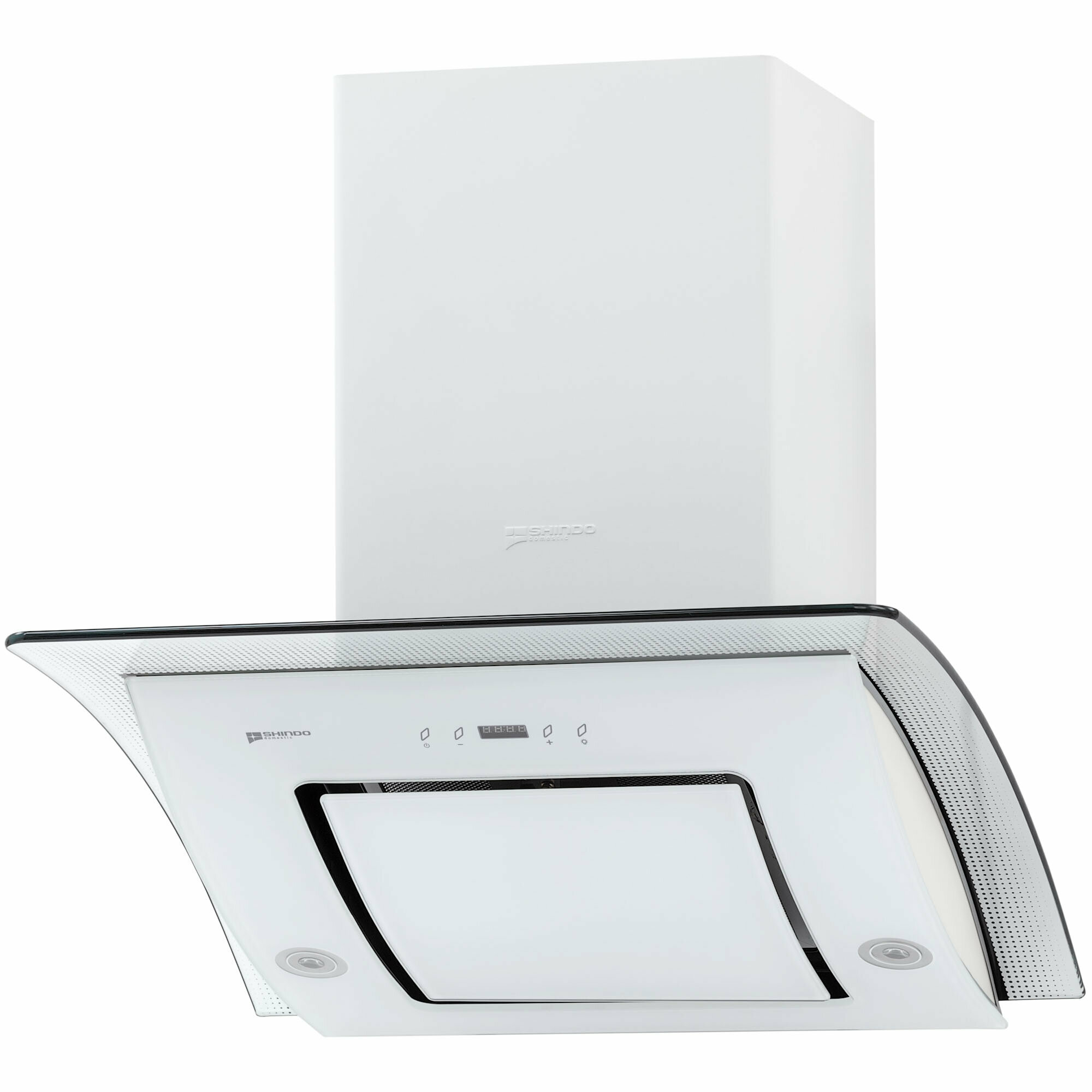 Вытяжка кухонная 60 см наклонная SHINDO ALIOT PS 60 W OG 3ETC