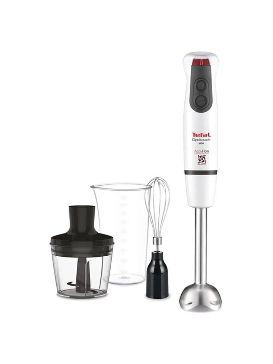 Блендер погружной Tefal Optitouch HB833132 турборежим