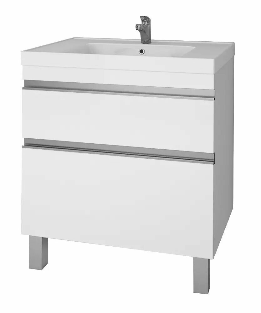 Тумба с раковиной «Dreja» Grace Plus 70 (Grace 70) белая