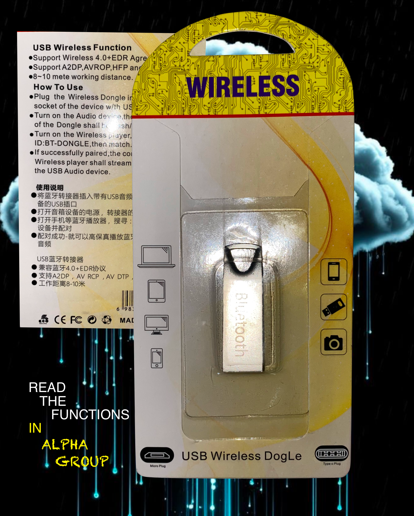 Адаптер USB Bluetooth, для автомобиля, беспроводное соединение, 2.4/5 ГГц