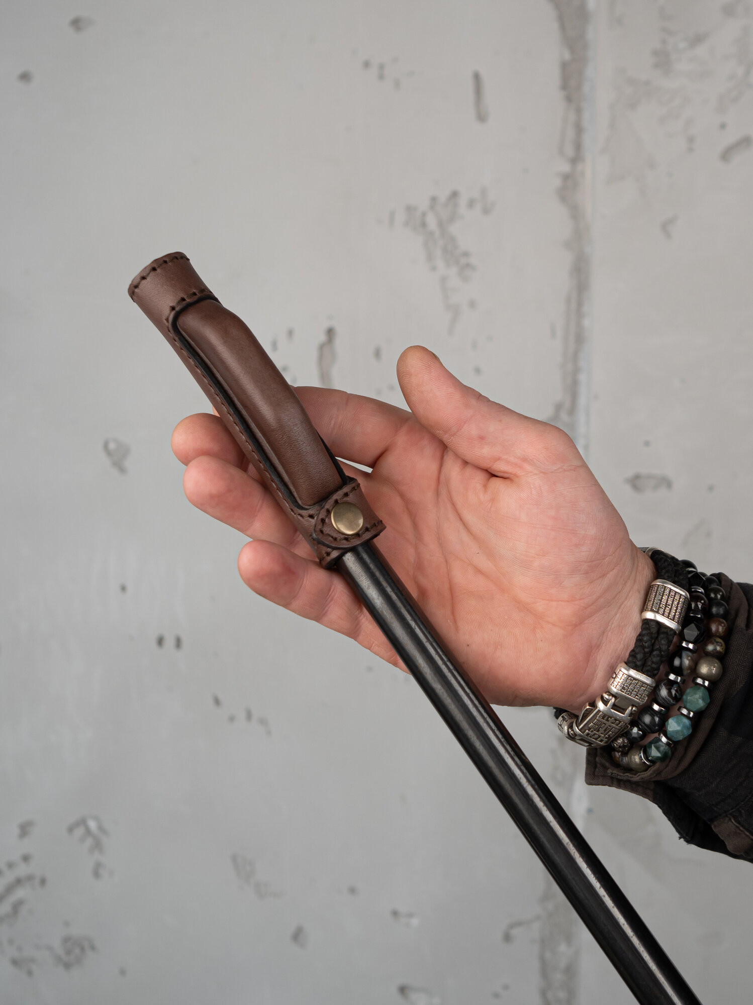 Защитный кожаный чехол на ствол карабина — фото 1