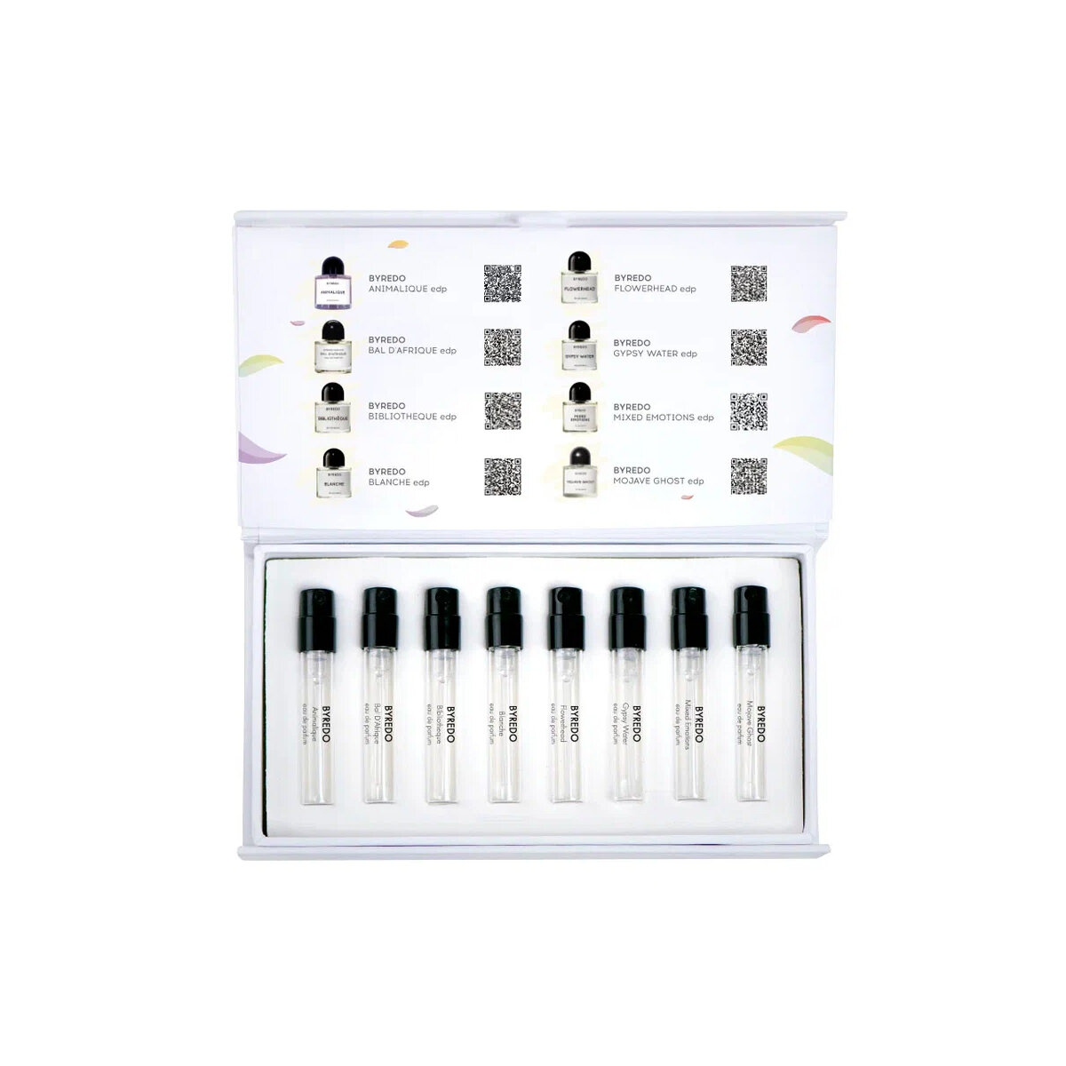 Набор пробников Aroma Box #24 "Топ ароматов Byredo", унисекс, 8 пробников