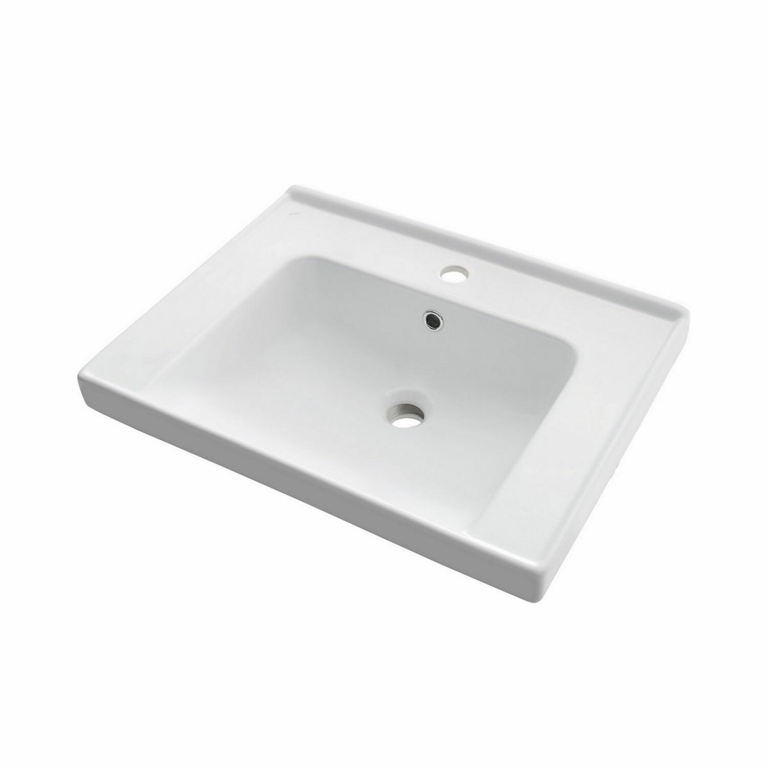 Раковина накладная  Грэйс  70  белая  DREJA 