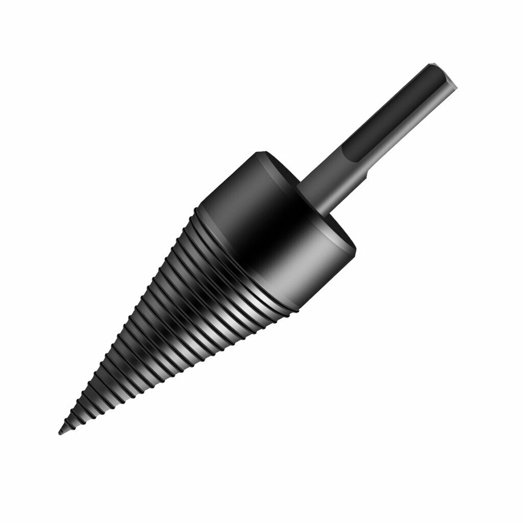 Набор сверл для колки дров 32 мм и 42 мм с шестигранным хвостовиком и удлинителями