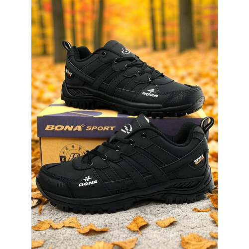 фото Кроссовки bona dmx edge adventure, полнота 6 (ru)/ на среднюю стопу, размер 41, черный