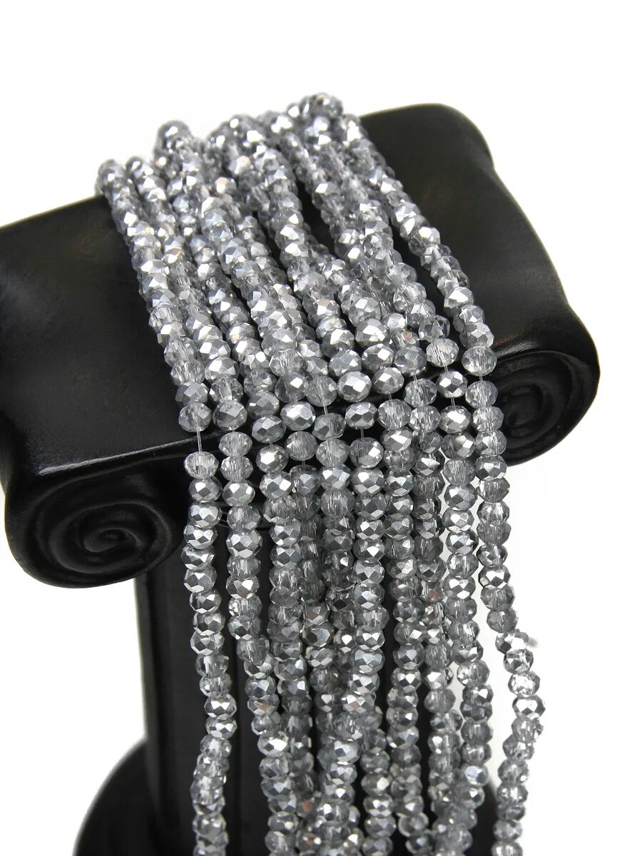 Алмазная грань, сверкающий диско-шар - 2-3 мм - 33 см — фото 1