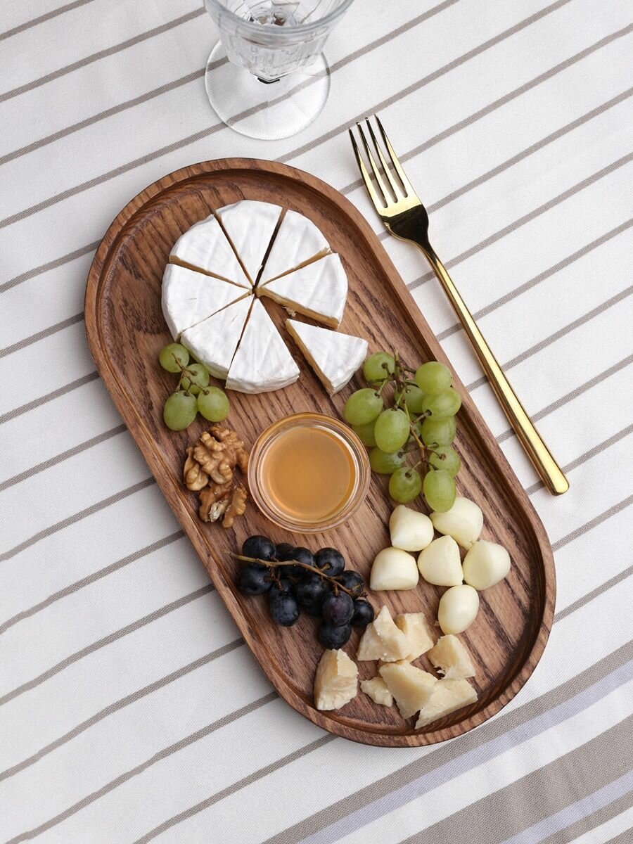 Поднос деревянный из ясеня, 80-L/102, органайзер для разных мелочей