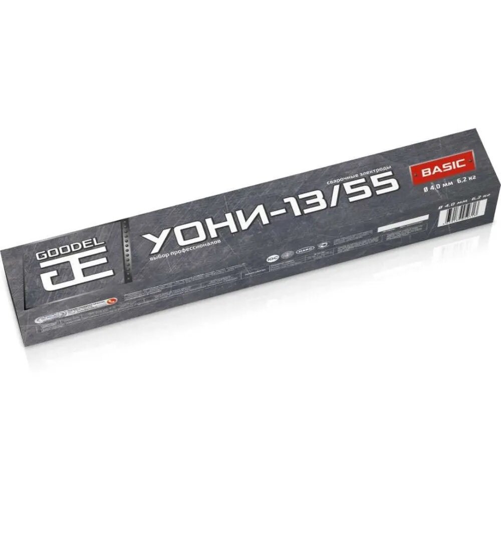 Электрод сварочный УОНИ-13/55 4.0мм GOODEL ( 62кг)