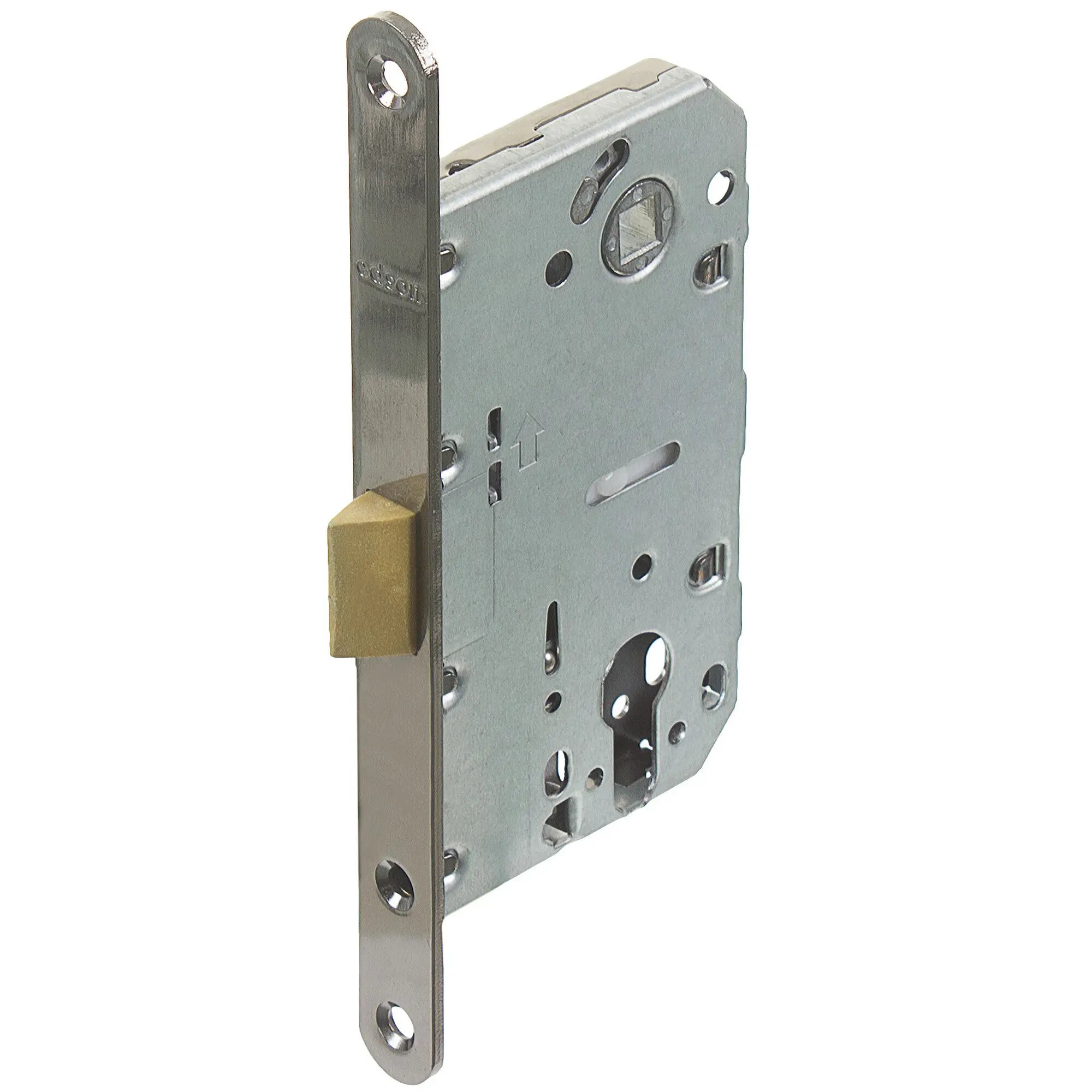 Защёлка под цилиндр под ключ 50-85 KEY сталь/пластик цвет графит