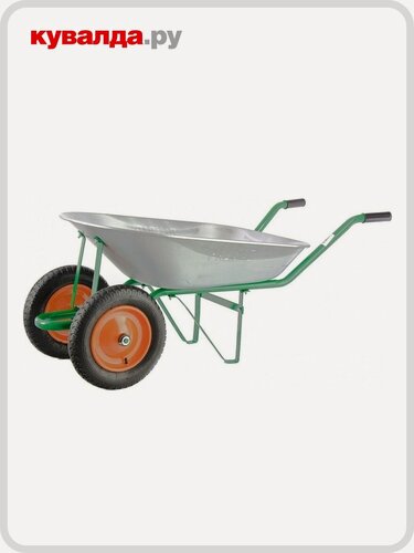 Изображение товара Тачка садовая PALISAD 689225 2-х колесная, 170 кг, 78 л.