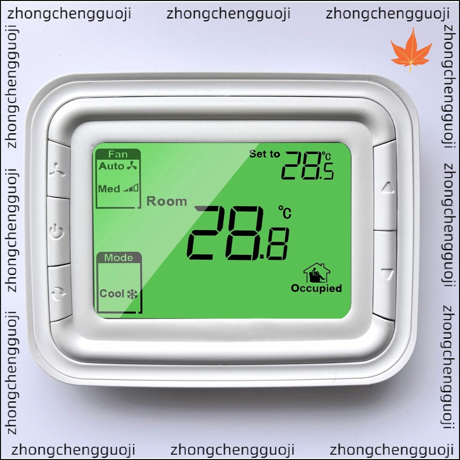 T6861 9P 2-управляемый / 12P 4-управляемый ЖК-цифровой термостат-вентилятор