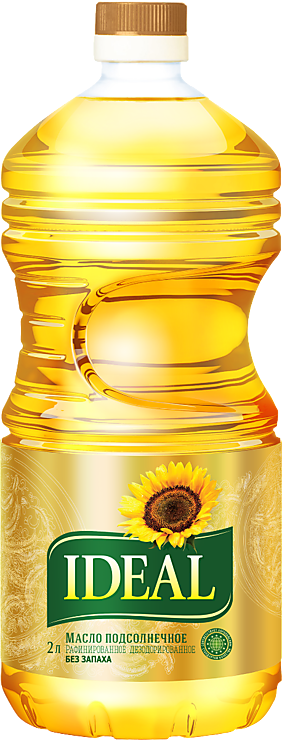 Масло подсолнечное Ideal 2 Л