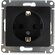 Розетка Systeme Electric GSL000745 GLOSSA, 16 А, с защитной шторкой, с заземлени...