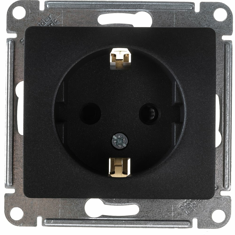 Одноместный механизм розетки Systeme Electric GLOSSA