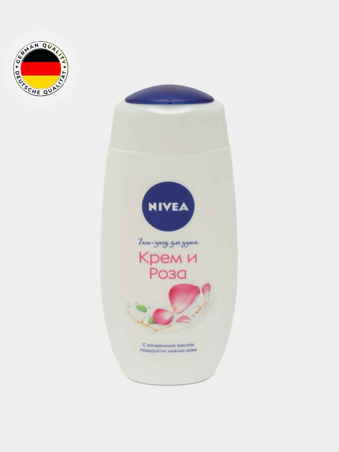 Крем-гель для душа Nivea, крем и роза, 250 мл Крем-гель для душа Nivea "Крем и роза это уникальное средство для ухода