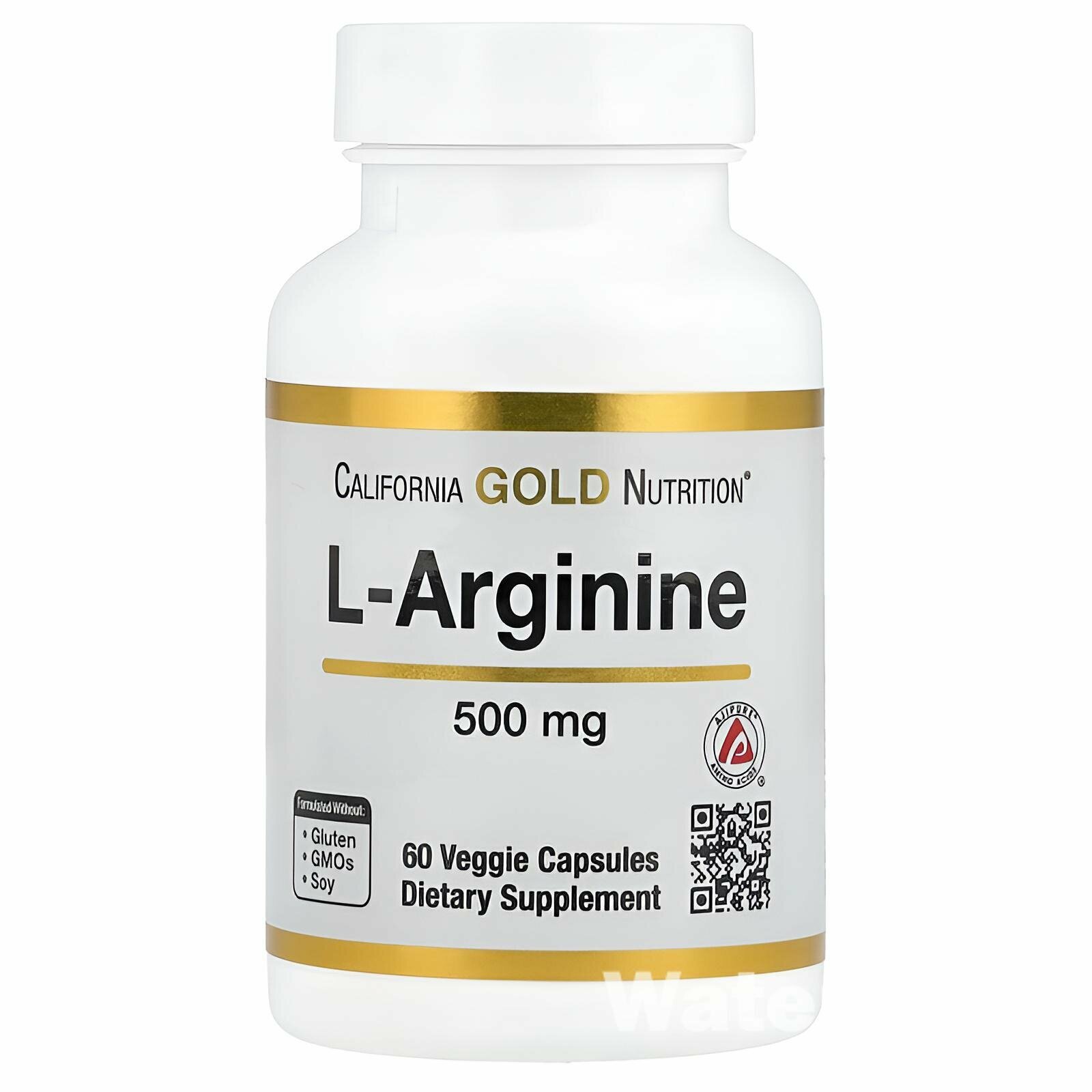 L-Arginin Gold 500 mg N60 — энергия, сила, кровообращение и мужская мощь