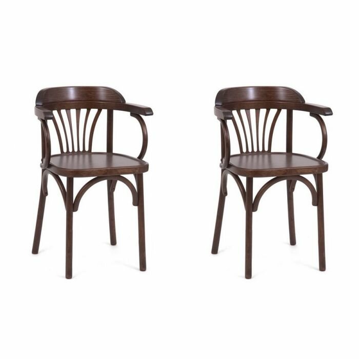 Комплект из 2-х стульев Венский твердый (темный тон)