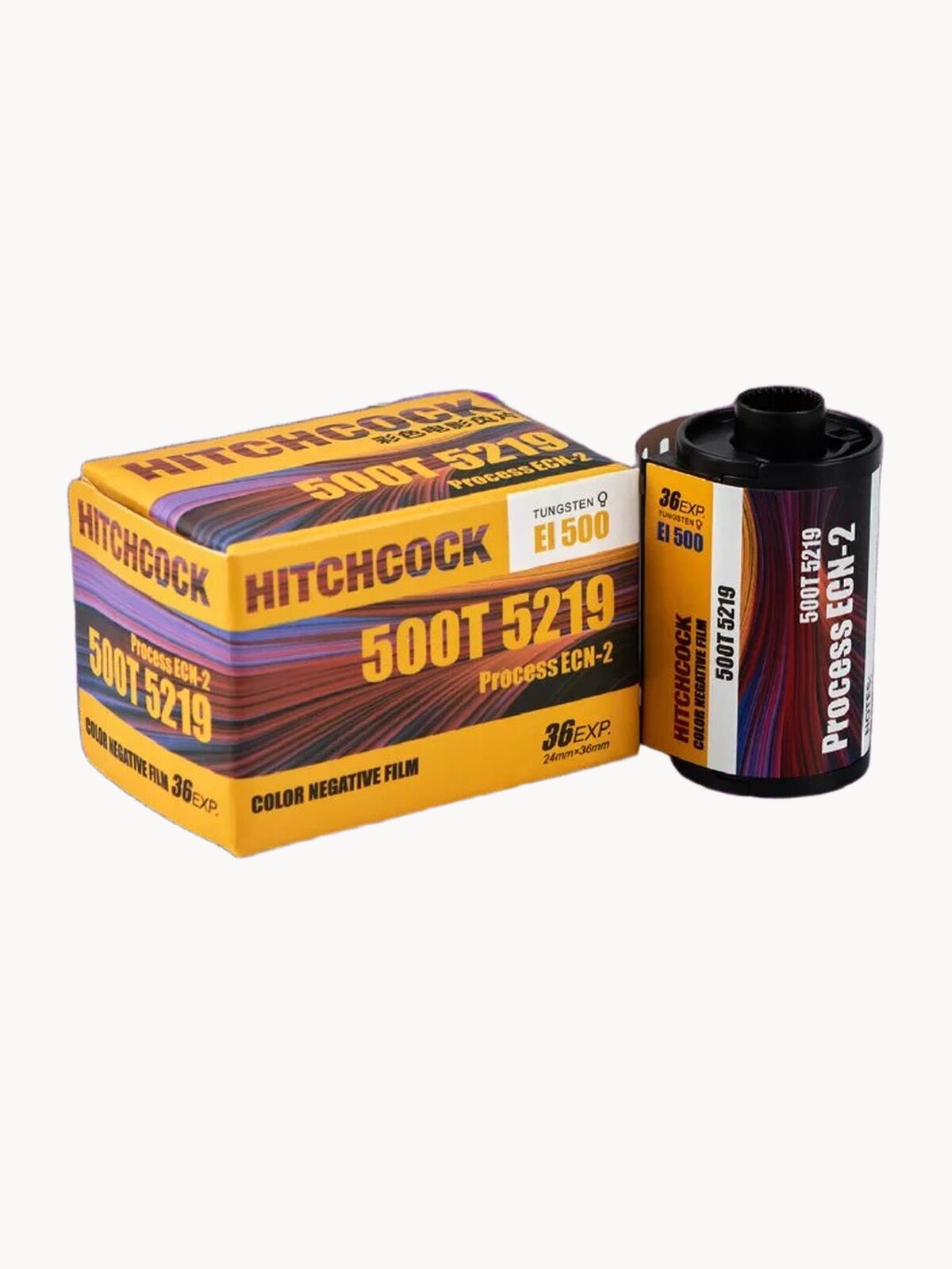 Фотоплёнка 35 мм Hitchcock 500T ISO 500, 36 кадров, тип 135, для темного времени суток