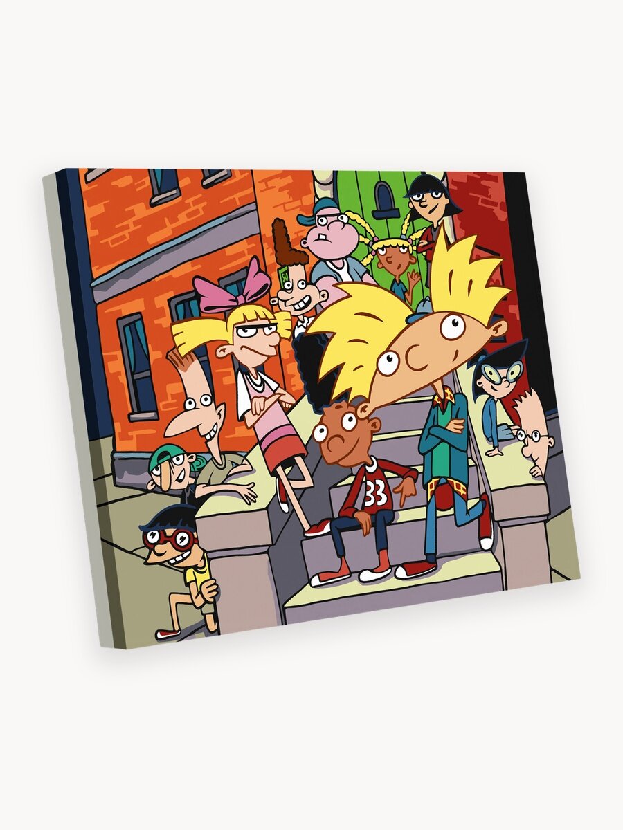 Картина по номерам на холсте с подрамником 40х50 см Эй, Арнольд