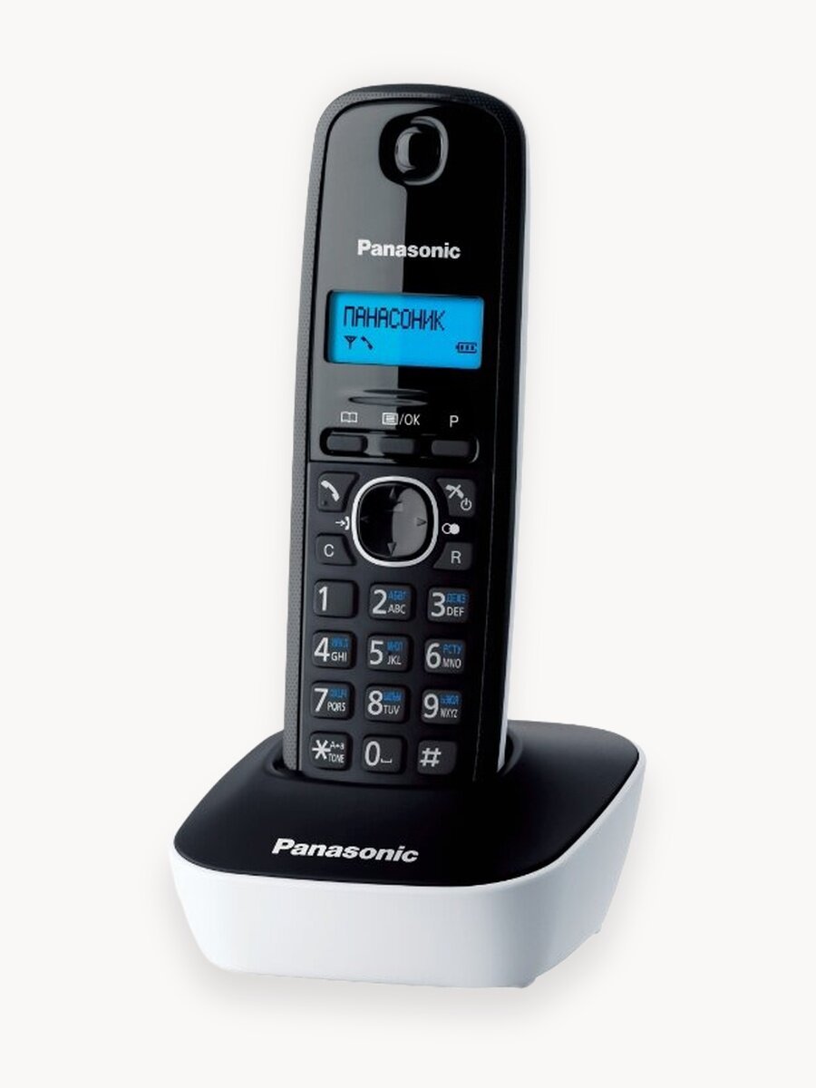 KX-TG1611RUW Panasonic KX-TG1611RUW - Беспроводной телефон Panasonic DECT