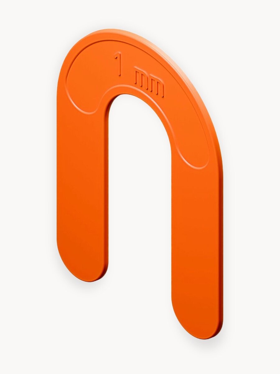 Распорки-подковы (СВП) многоразовые, шов 1 мм, 200 шт, Акор Эксперт