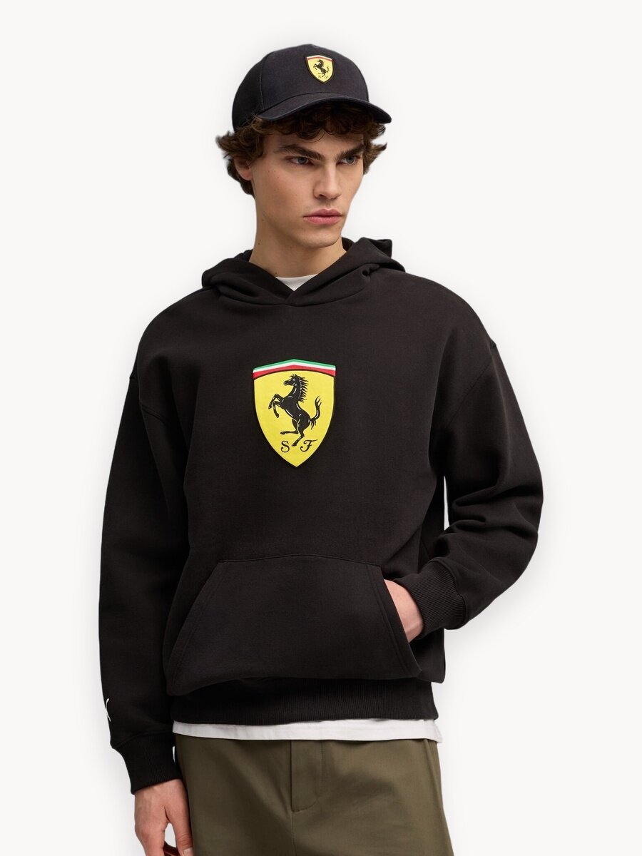 Худи PUMA Ferrari Sportswear Shield, размер L, , черный