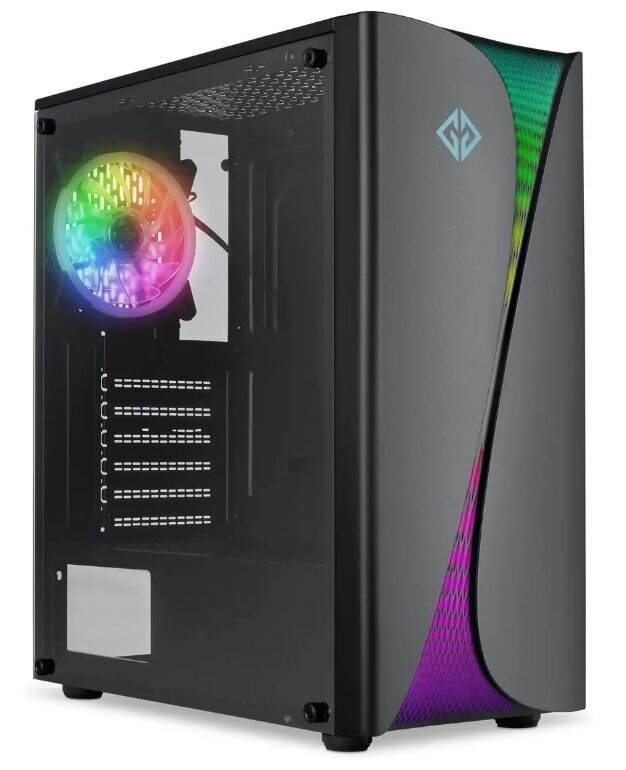 Компьютерный корпус GMNG OGC-G120 (OGC-G120) черный - Midi Tower, ATX, USB 2.0 Type-A, USB 3.2 Gen 1 Type-A