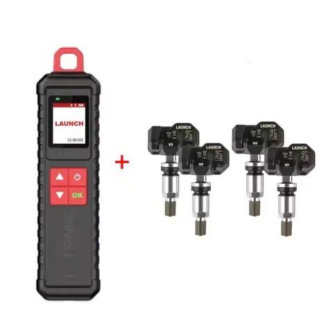 LAUNCH X431 I-TPMS Инструмент для диагностики давления автомобильных шин может быть завязан с сканером X-431 для Android/X431 V pk TSGUN, X431 I-TPMS 4pcs sen, Английский