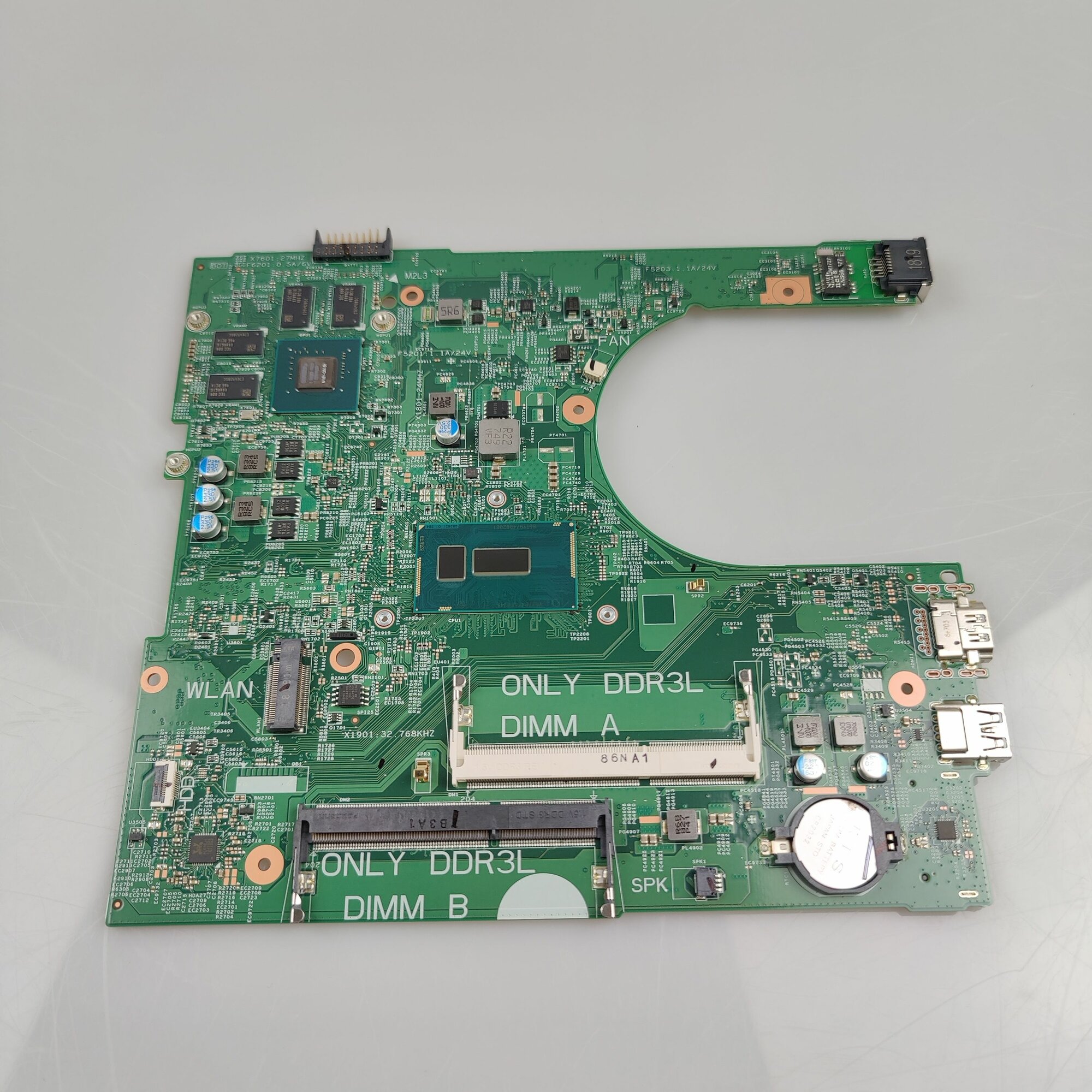 Для ноутбука DELL Inspiron 3458 3558 CN-0DTMMV 14216-1 Автономный i3-5015U с процессором Компьютерные аксессуары