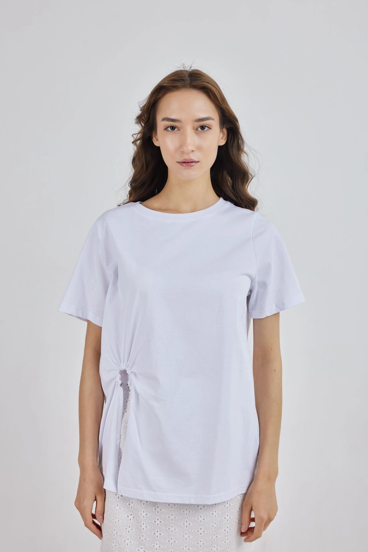 Футболка Selfie, размер M, белый — фото 1