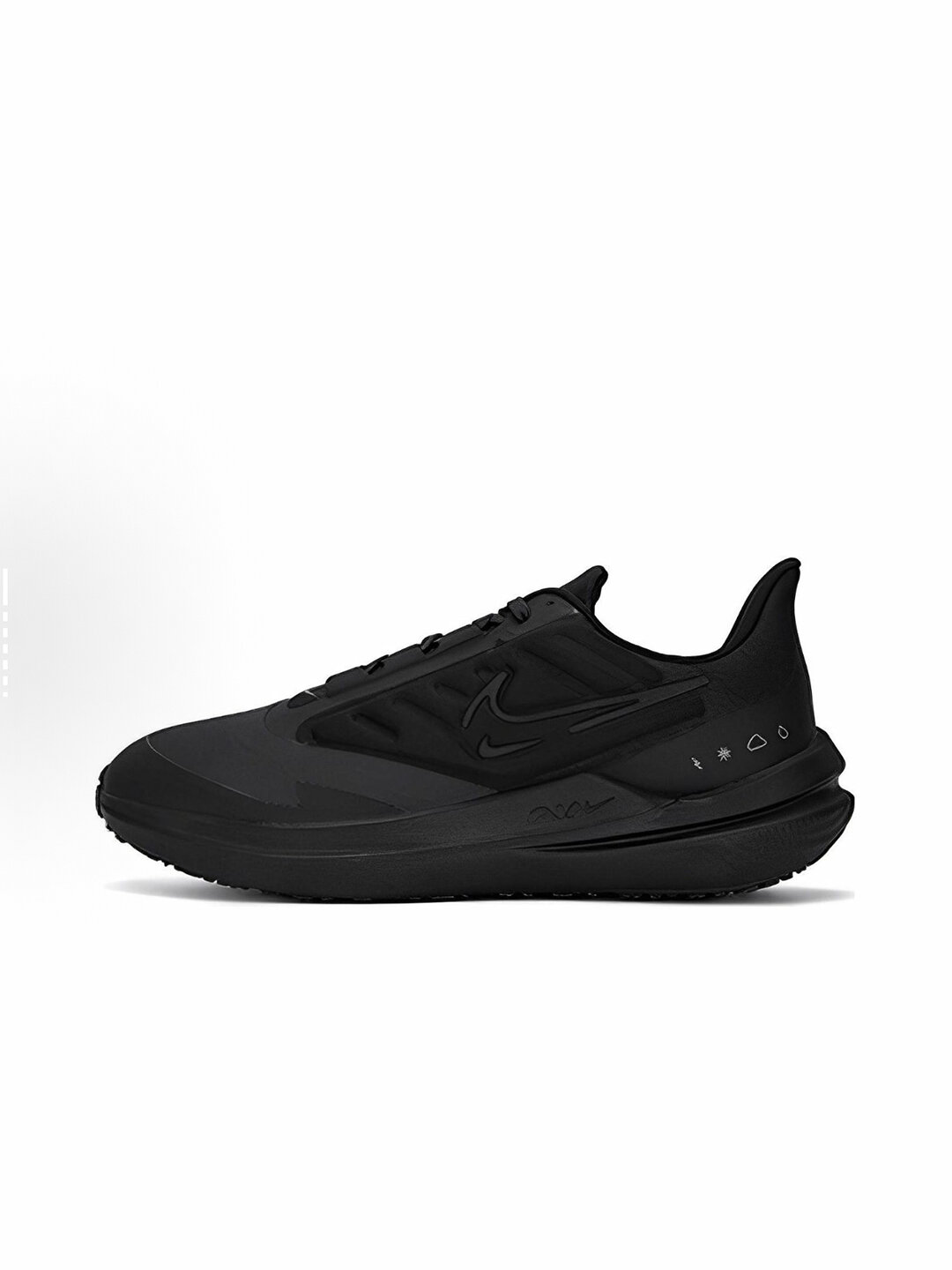Кроссовки NIKE Winflo, размер 44 EU, blackBlack/Black