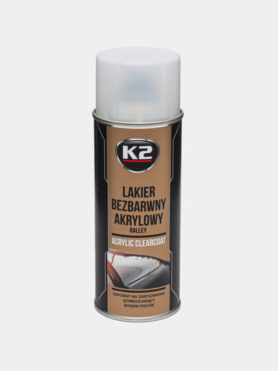 Лак для акриловых красок K2 ACRYLIC CLEARCOAT RALLY, 400 мл