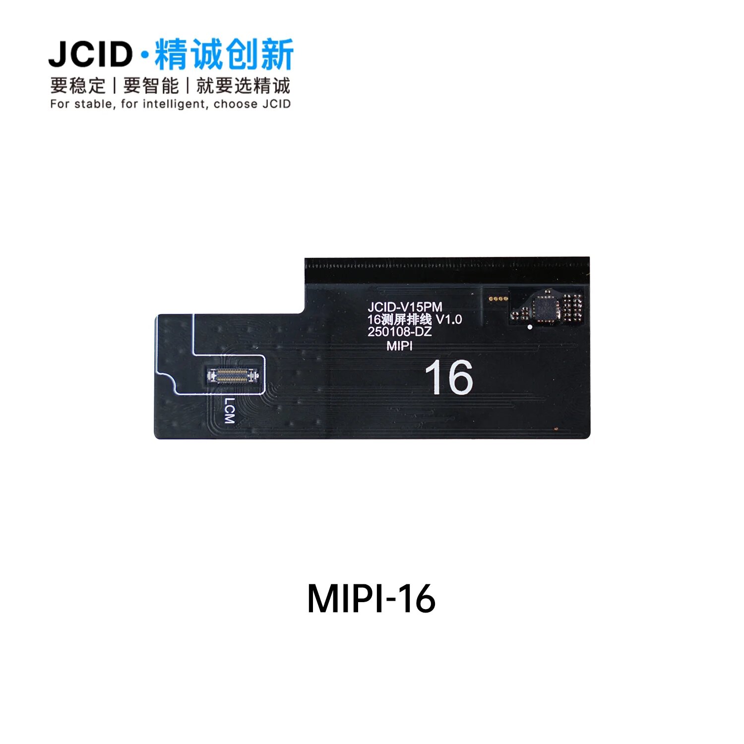 JCID V15 V15PM профессиональный тестер экрана для IP 7-16ProMax Android MIPI EDP интерфейсы программатор для ремонта ЖК-экрана, MIPI 16