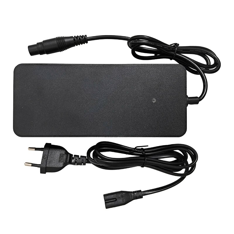 Адаптер быстрого зарядного устройства 53,6 В, 2 А для Xiaomi 4 Pro Plus/4 Pro Max, детали для электрического скутера, литий-ионный аккумулятор, аксессуары для зарядного устройства, Черный