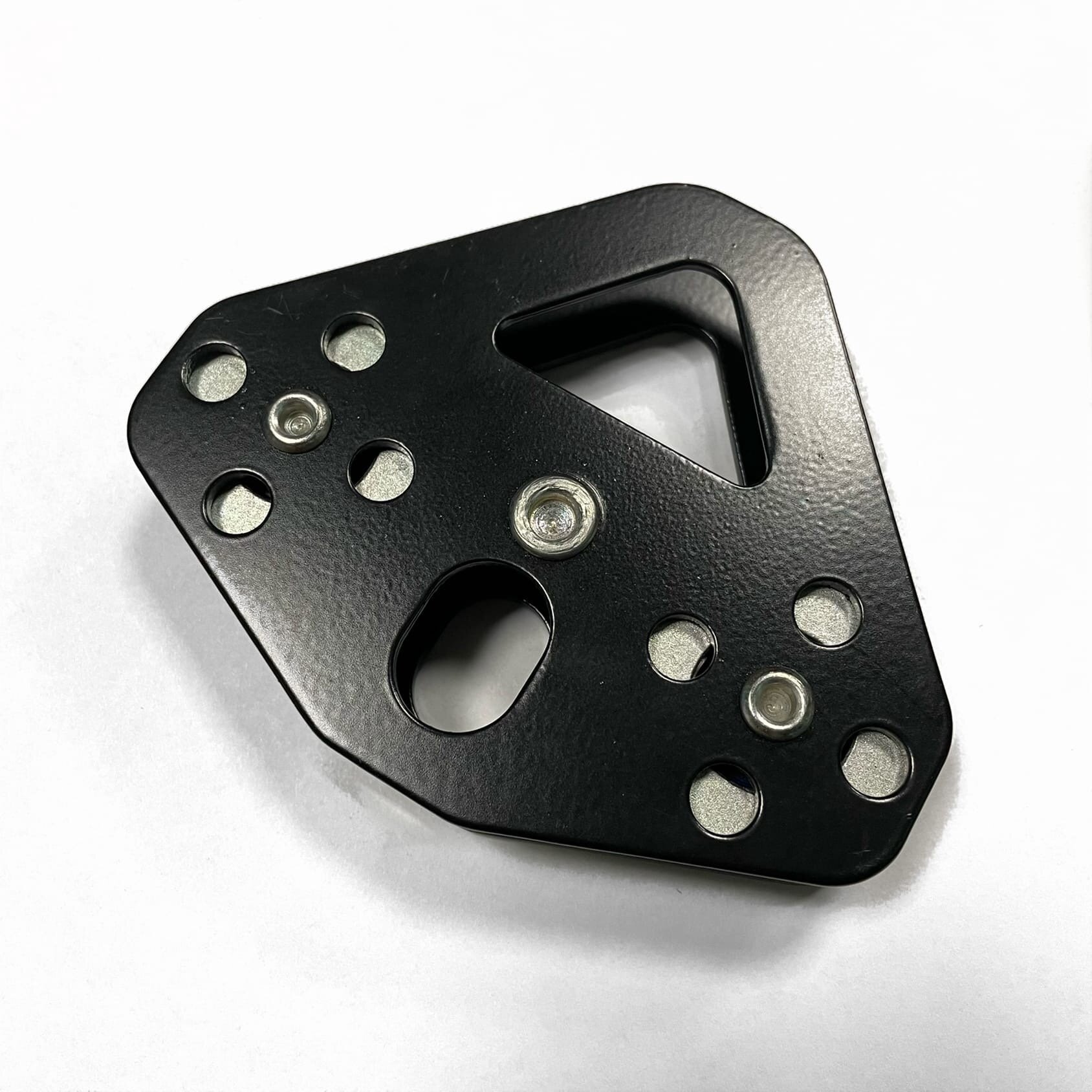 Блок-ролик "Тандем" с подшипником, стальной ver 0412-2 — фото 1