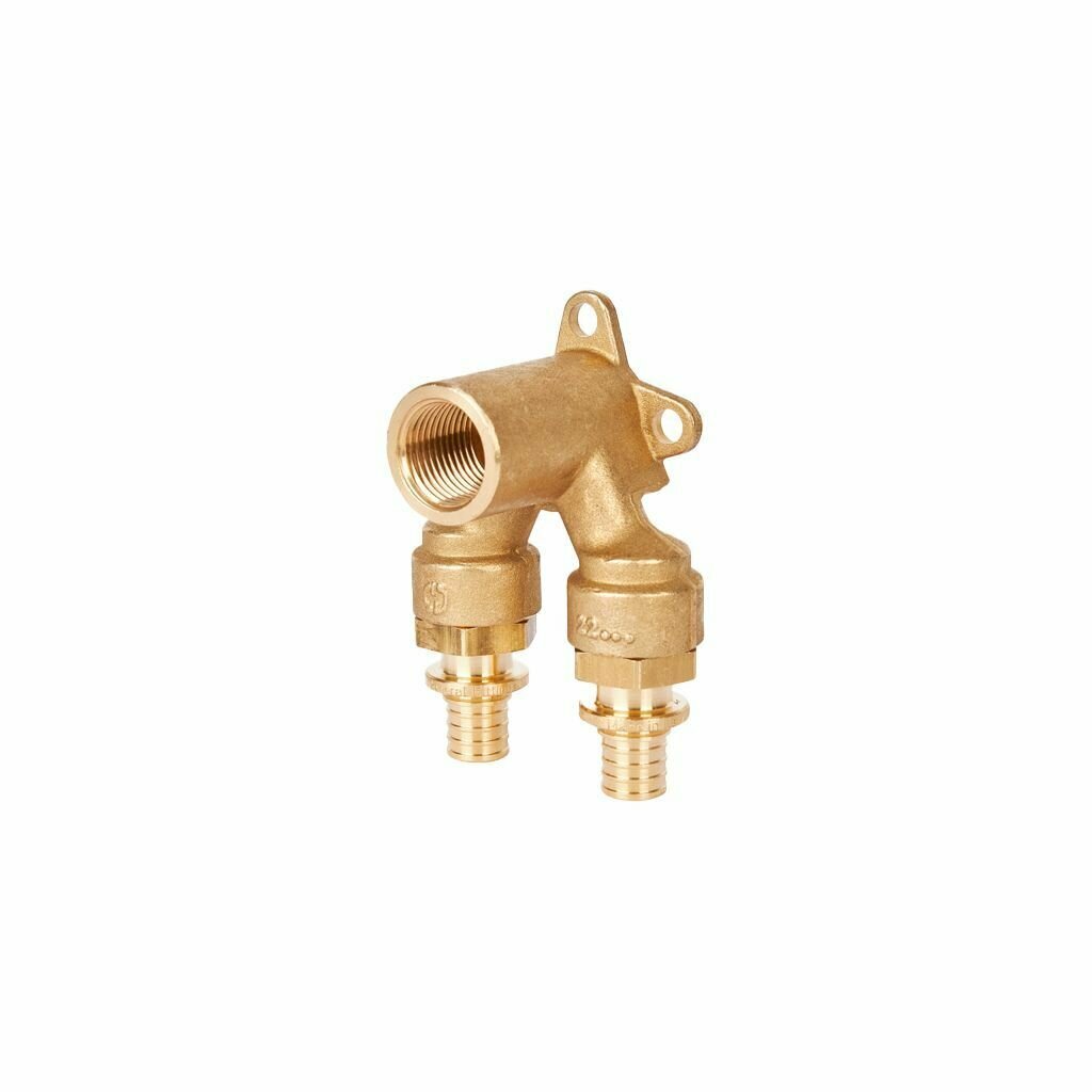 Проточный настенный угольник STOUT SFA-0039-001612 16x1/2" для труб из сшитого полиэтилена