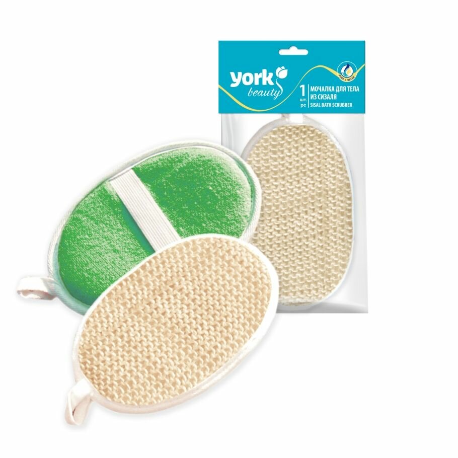 Мочалка из сизаля овал York арт. 015040