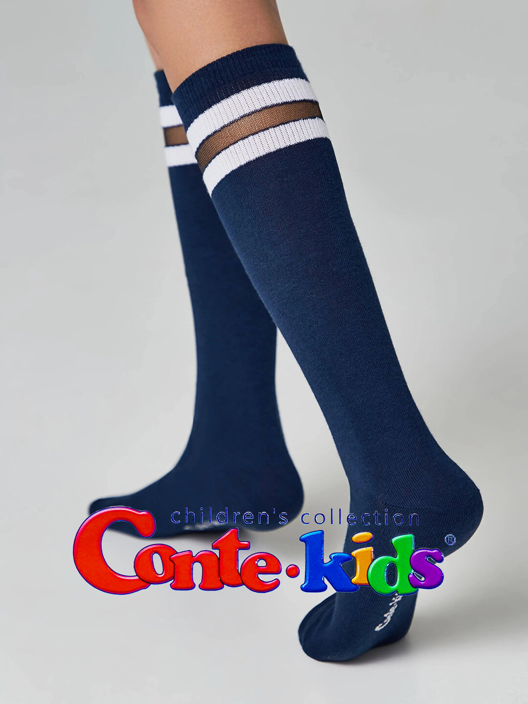 Гольфы Conte-kids Tip-Top размер 36-38 синий